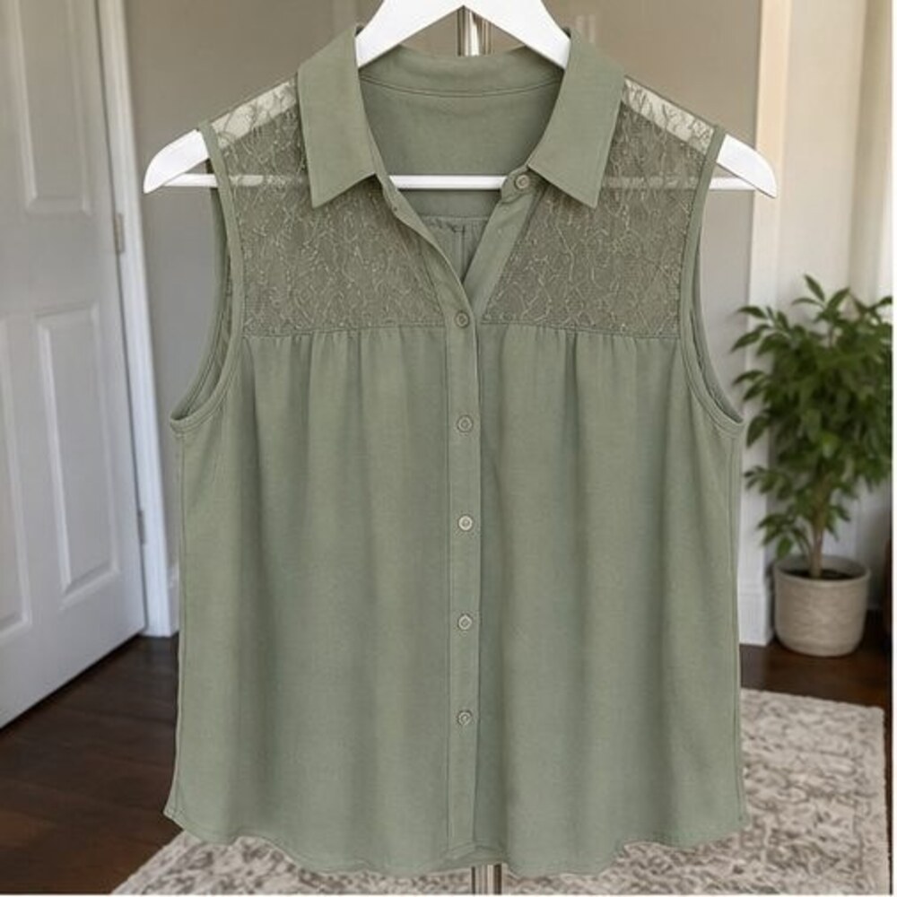 Sage Tunic Blouse